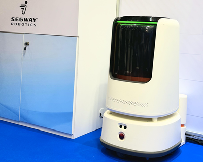 九号机器人亮相2024新加坡机电展，领航全球无人智慧配送新变革